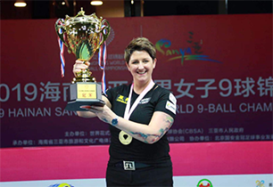 Xingjue Sponsored player Kelly Fisher was selected into the Hall of Fame